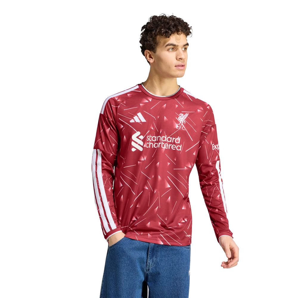 Long Sleeve Liverpool FC Home Jersey 26/27